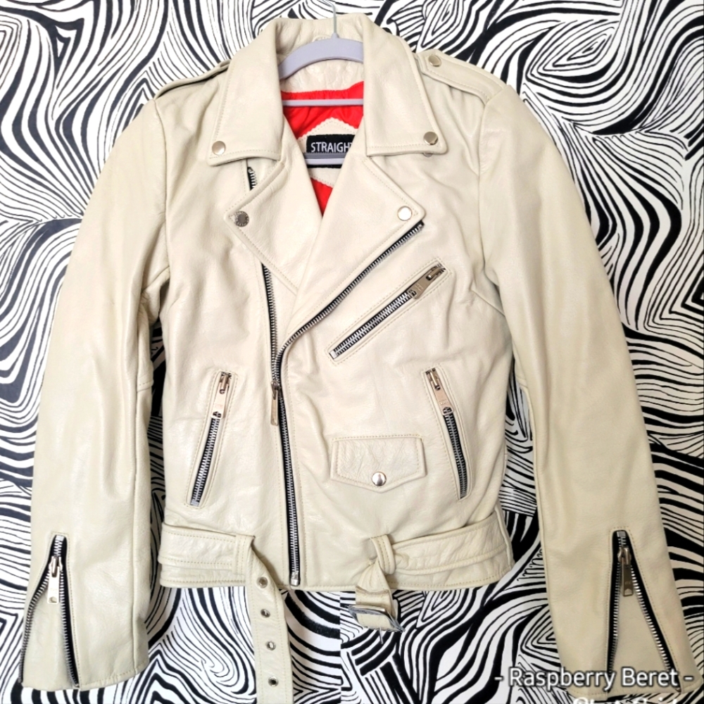 Straight to Hell Leather Jacket